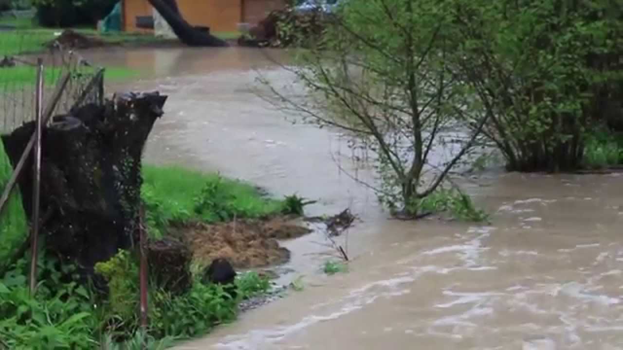 Quand la rivière sort de son lit Haute Savoie