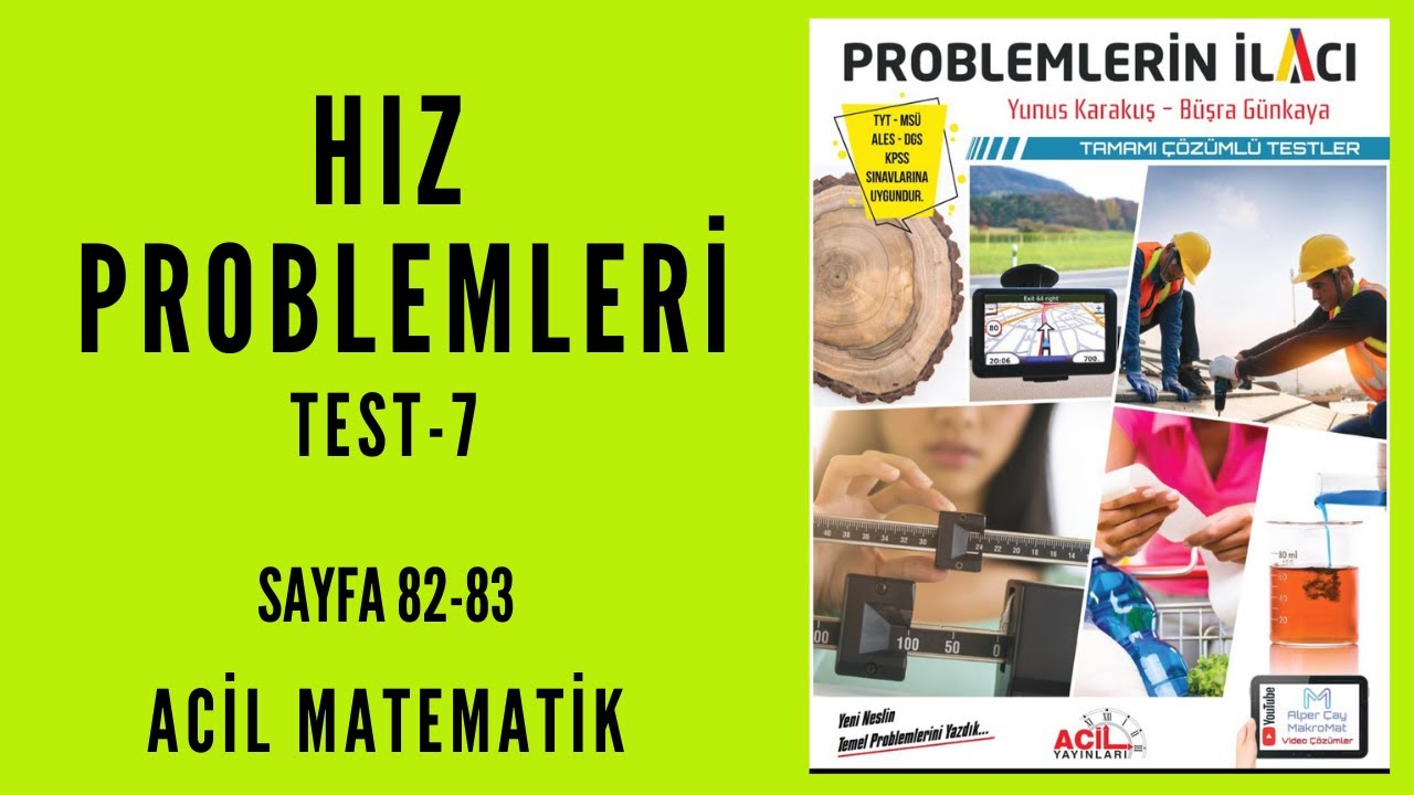PROBLEMLERİN İLACI SORU BANKASI (Acil Matematik-Sayfa 82-83)