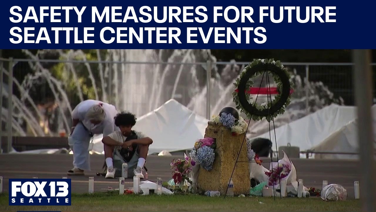 Усиление мер безопасности на будущих мероприятиях в Seattle Center | FOX 13 Seattle
