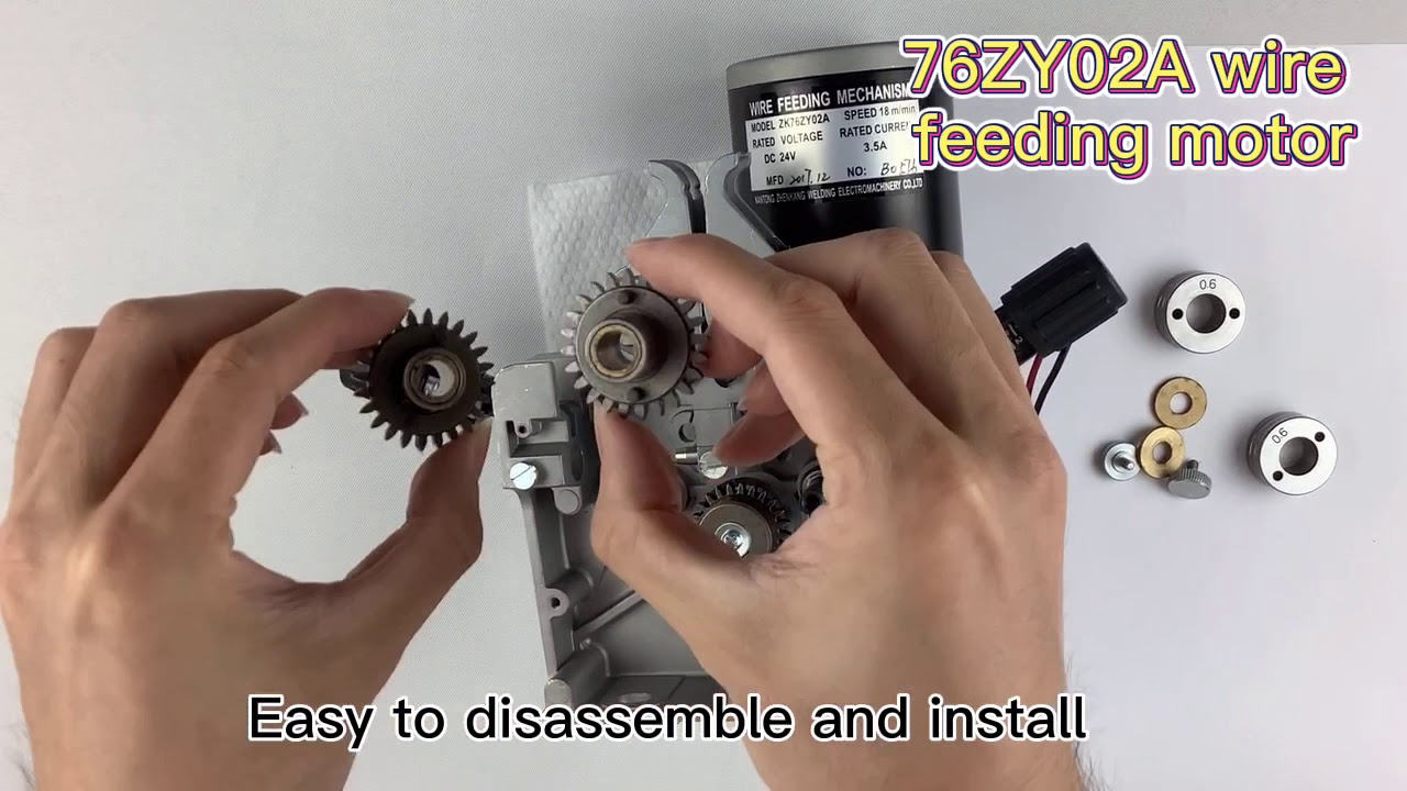 76ZY02A wire feeder motor