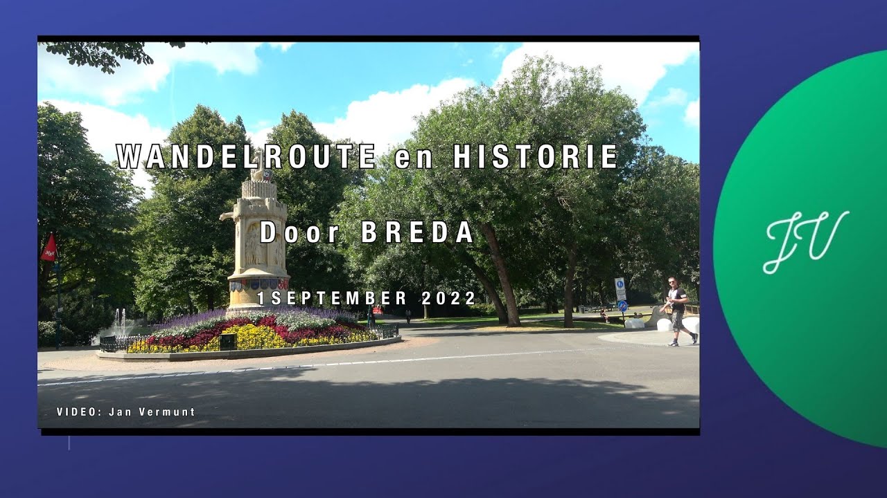 Walk through Breda with it's history in the Netherlands.