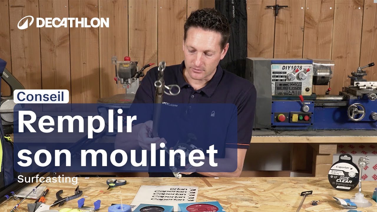 CONSEIL - Comment bien remplir son moulinet surfcasting 🎣 I Decathlon