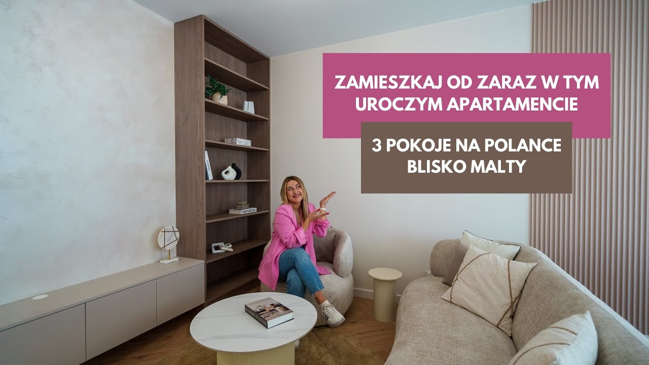 Czy to mieszkanie dla Ciebie? Przekonaj się! Oglądamy 3 pokoje na Polance blisko MALTY🥰