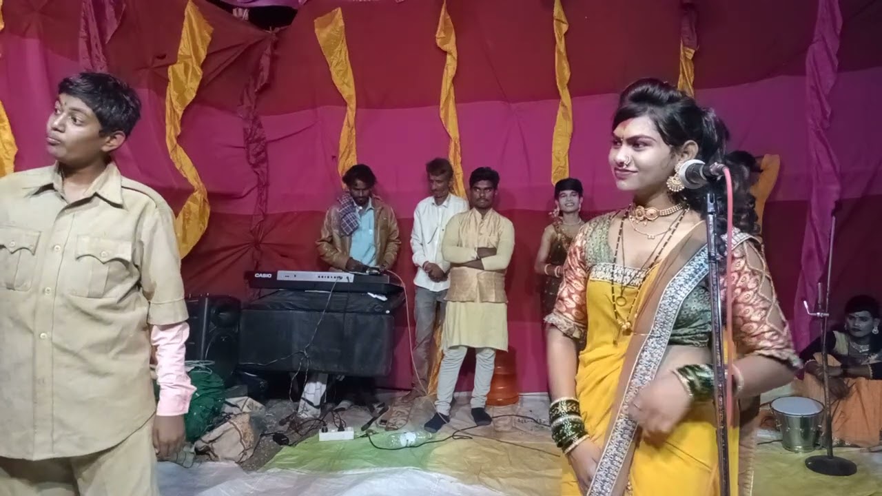 नकली बाबा बाईवर ताबा वग नाट्य आहे जागरणाशी काही समंध नाही पब्लिक शो नांगरे पा 9922544403/8208093076