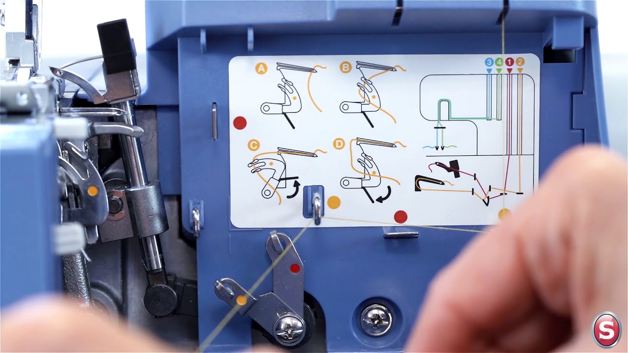 SINGER® S0230 Making the Cut Serger - Two-Thread Rolled Hem