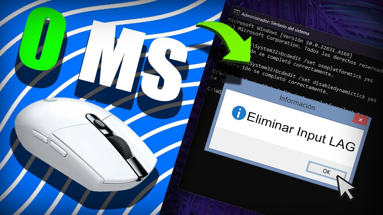 Como REDUCIR el INPUT LAG y MEJORAR Tu AIM 🔥 (0 LATENCIA) *Mouse y Teclado*