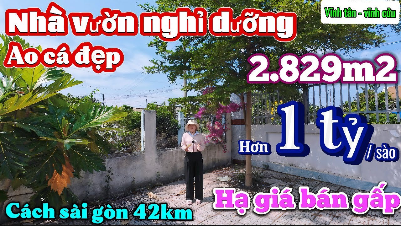 Nhà đất đồng nai, hạ giá 1 tỷ 2 bán gấp nhà vườn ao cá nghỉ dưỡng đẹp ngay khu dân cư đường bê tông