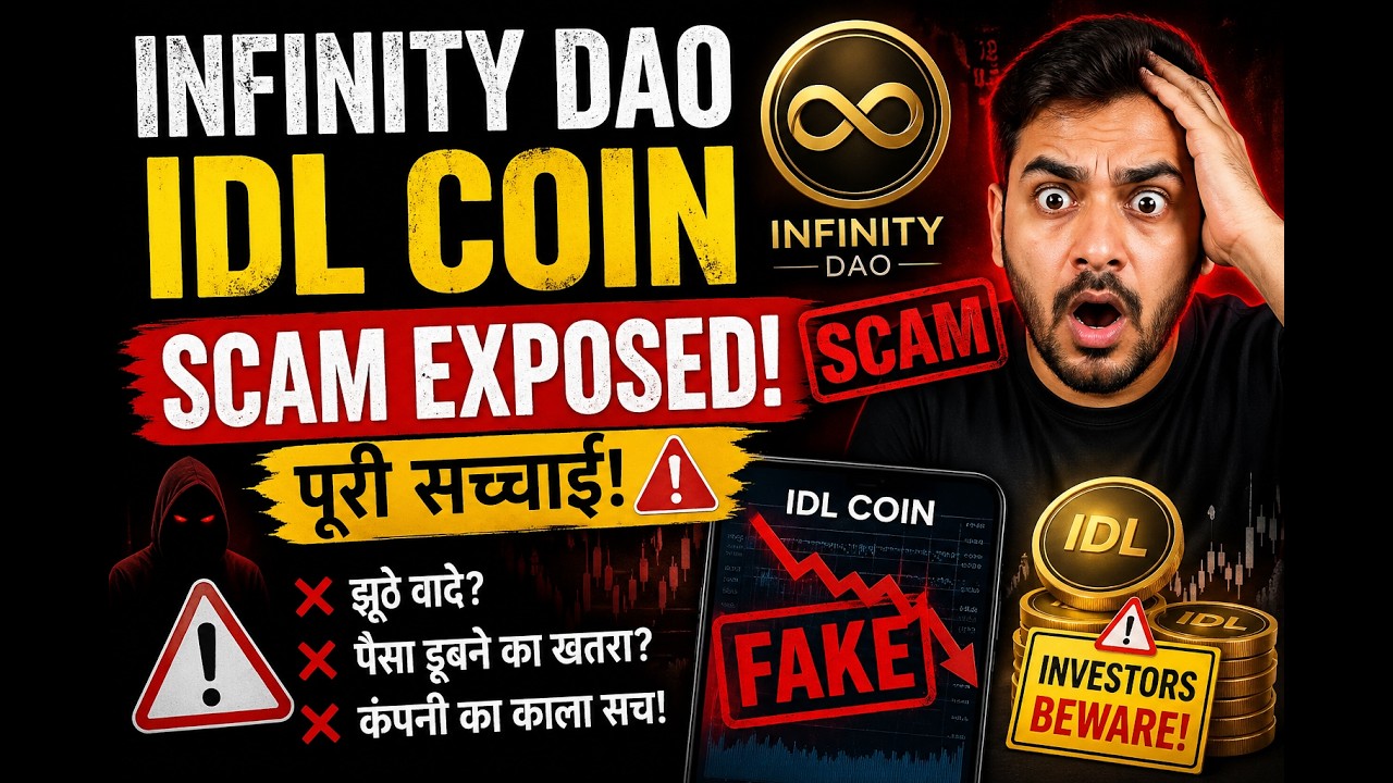     Infinity DAO IDL Coin Scam Exposed 😱 | पैसा लगाने से पहले ये वीडियो जरूर देखें!