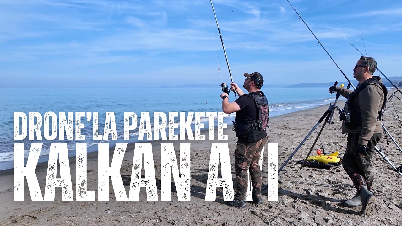 DRONE'LA PAREKETE KALKAN BALIĞI AVI! AKÇAKOCA'DA BALIKTAYIZ!