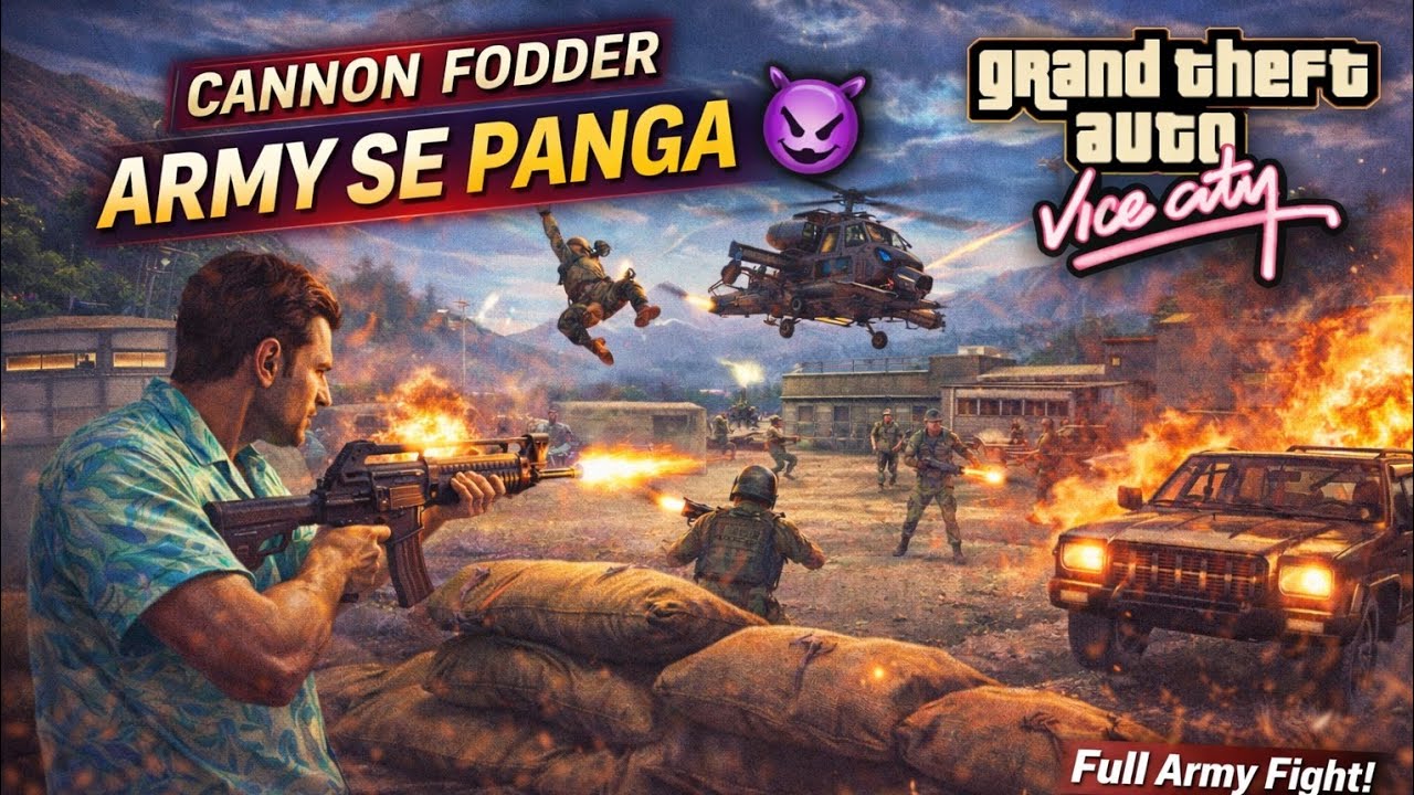 Army Base Mein Dhamaka 💣 | Cannon Fodder Mission | EPISODE #30