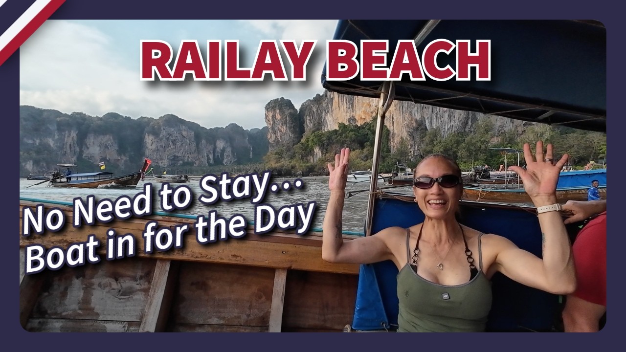 A Beautiful Day at Railay (Krabi, Thailand) 🍄