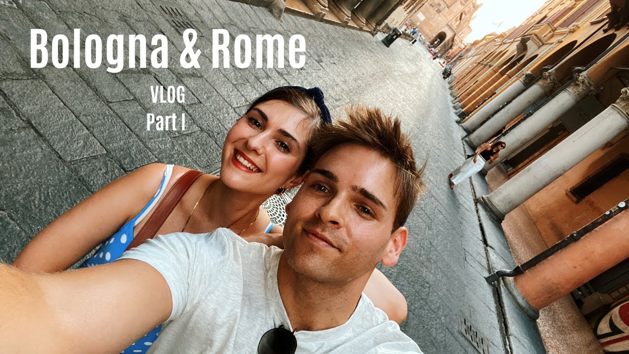 TRAVEL VLOG | Bologna & Rome: Part 1 🇮🇹