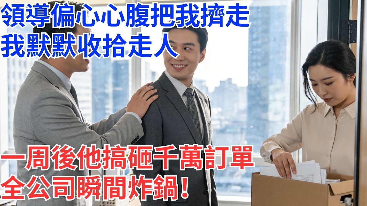 主管偏袒心腹把我逼退，我沒說一句話安靜離職；一週後，那人心急搞砸千萬訂單，整個公司亂成一團…#為人處世#生活經驗#情感故事#职场