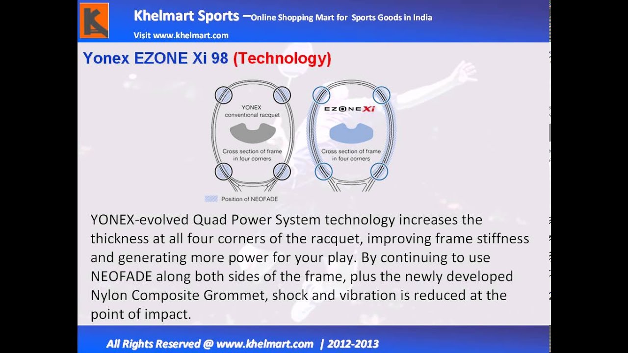 Yonex EZONE Xi 98@khelmart