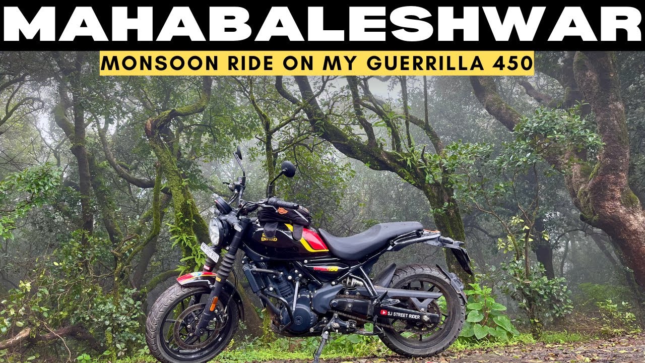 Monsoon Ride To Mahabaleshwar 🌧️- Guerrilla 450 🔥😍