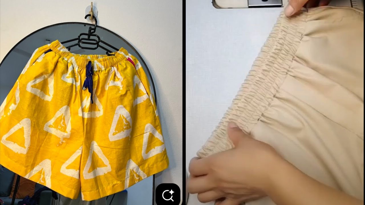 How to make an elastic waist band palazzo pant