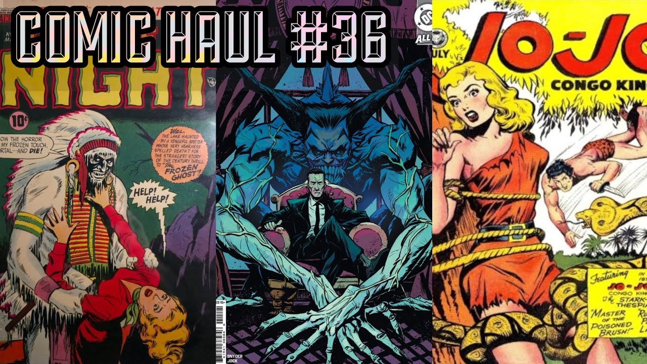 Comic Haul #36  ---  Variants and Golden Age books!