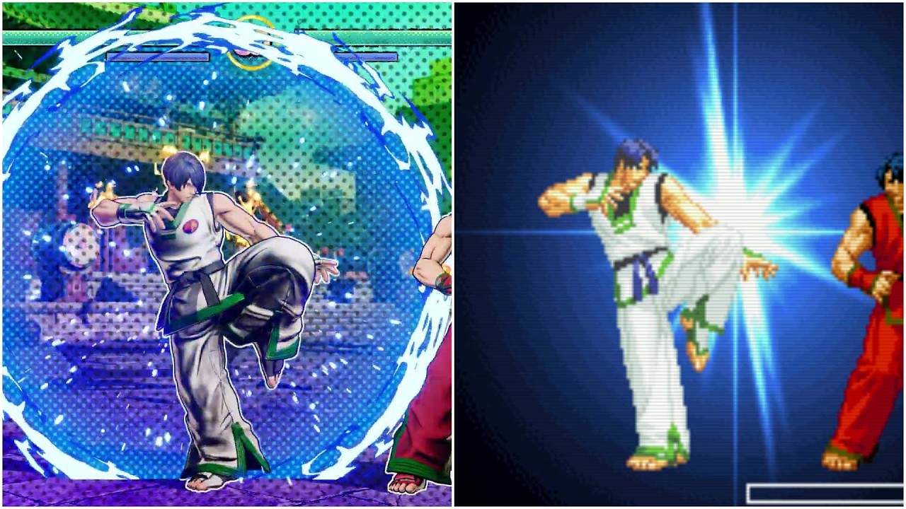 Kim Jae Hoon Moves Comparison - Fatal Fury: CotW