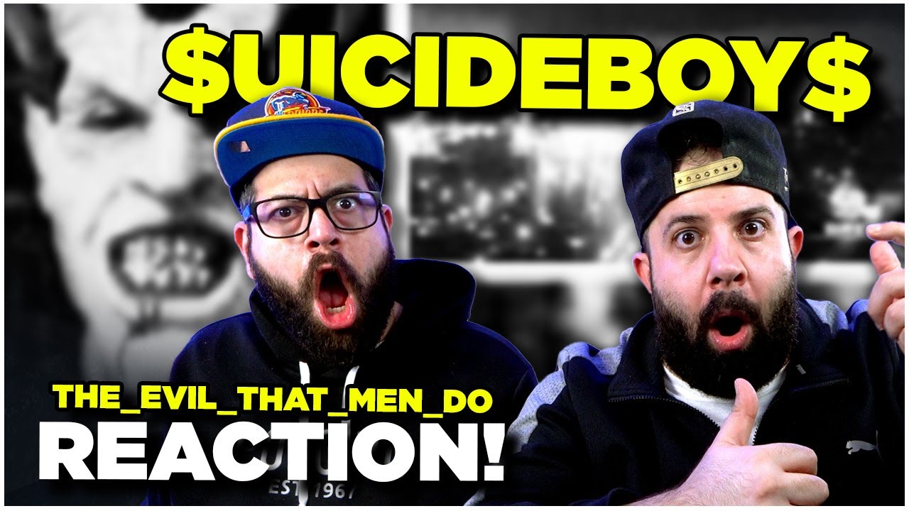 UNDERGROUND BANGER!! $UICIDEBOY$ - THE_EVIL_THAT_MEN_DO | REACTION!!