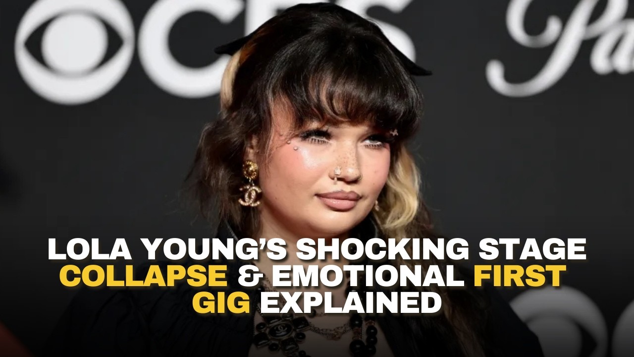 Lola Young’s Shocking Stage Collapse & Emotional Comeback Explained