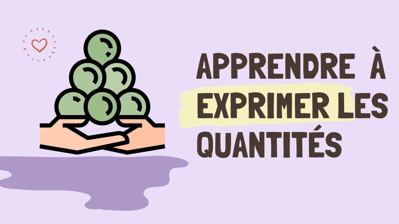 les expressions de la quantité