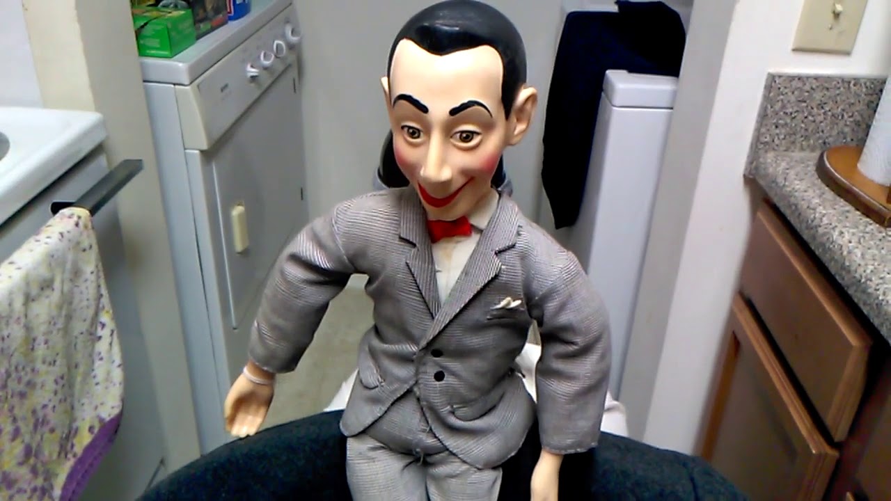 Vintage Talking Pee Wee Herman Doll (1987)