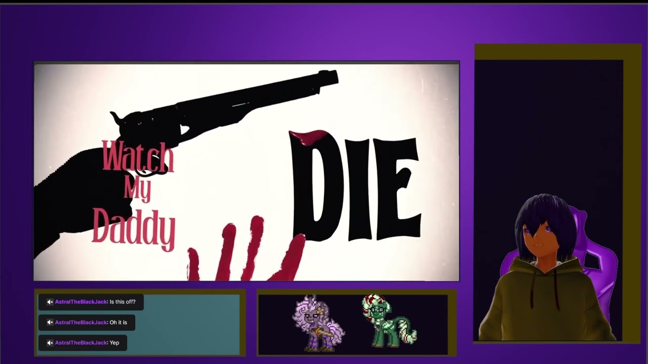 Red Leather - WATCH MY DADDY DIE (Lyric Video) VTuber Reaction