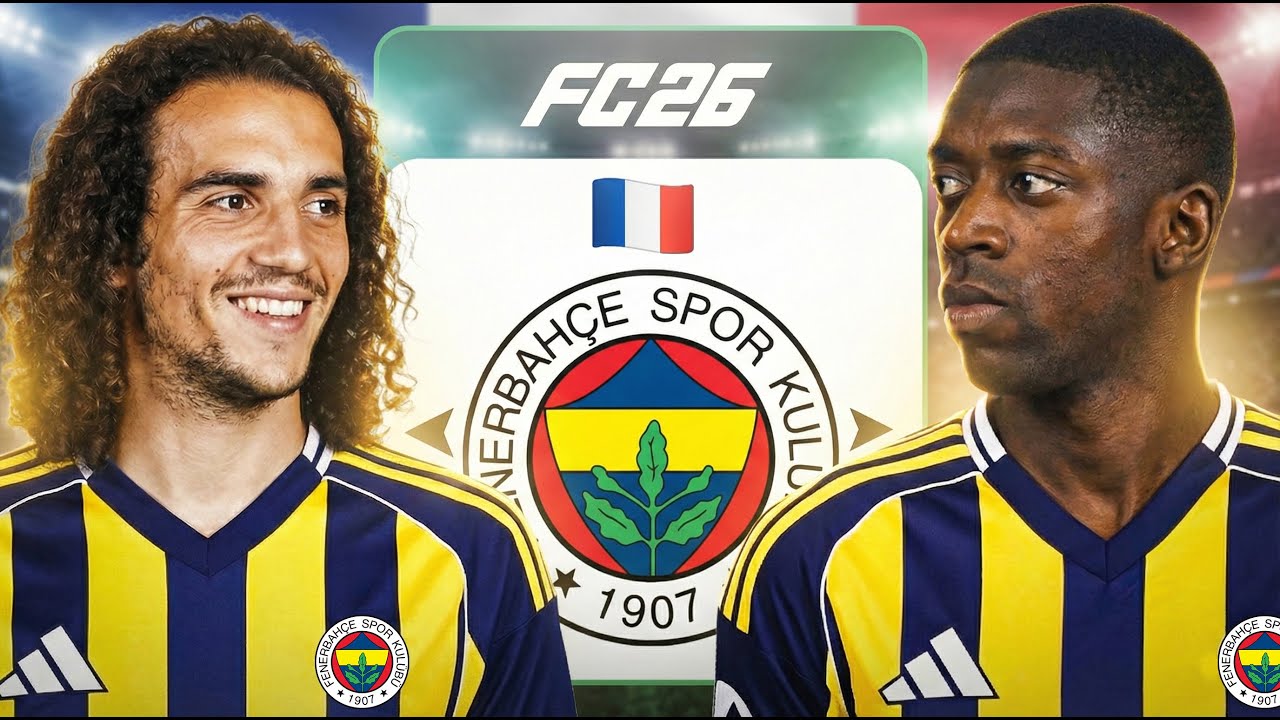 SADECE FRANSIZ FUTBOLCU TRANSFER EDEREK FENERBAHÇE REBUILD ! EA FC 26