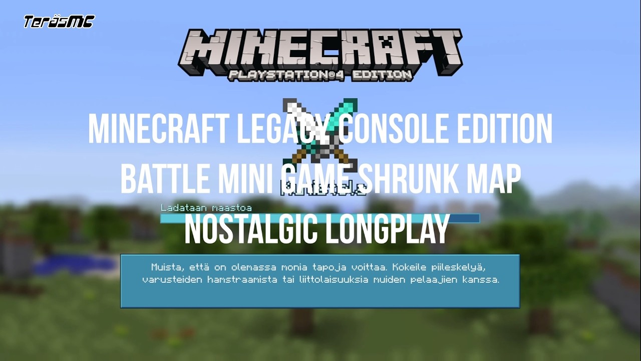 Minecraft Legacy Console Edition Battle Mini Game Shrunk Map Nostalgic Longplay