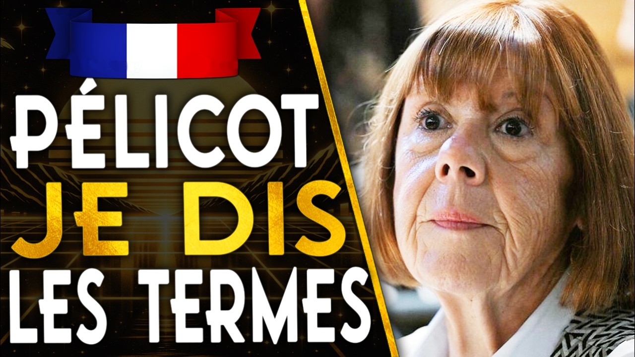 🇫🇷GISÈLE PÉLICOT - JE DIS LES TERMES SUR CE BUSINESS MALSAIN