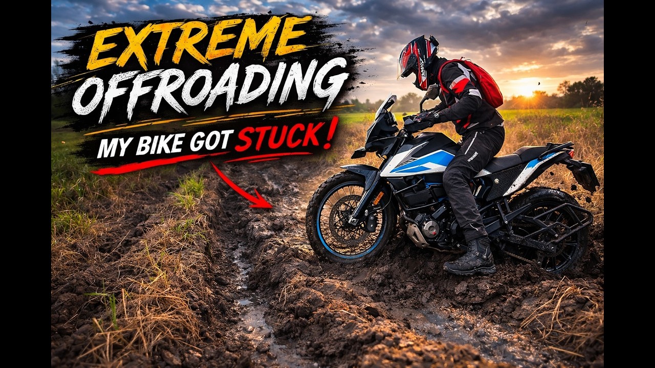 Extreme Off-roading on my KTM Adv-390🔥|Got Struck in trails🥲