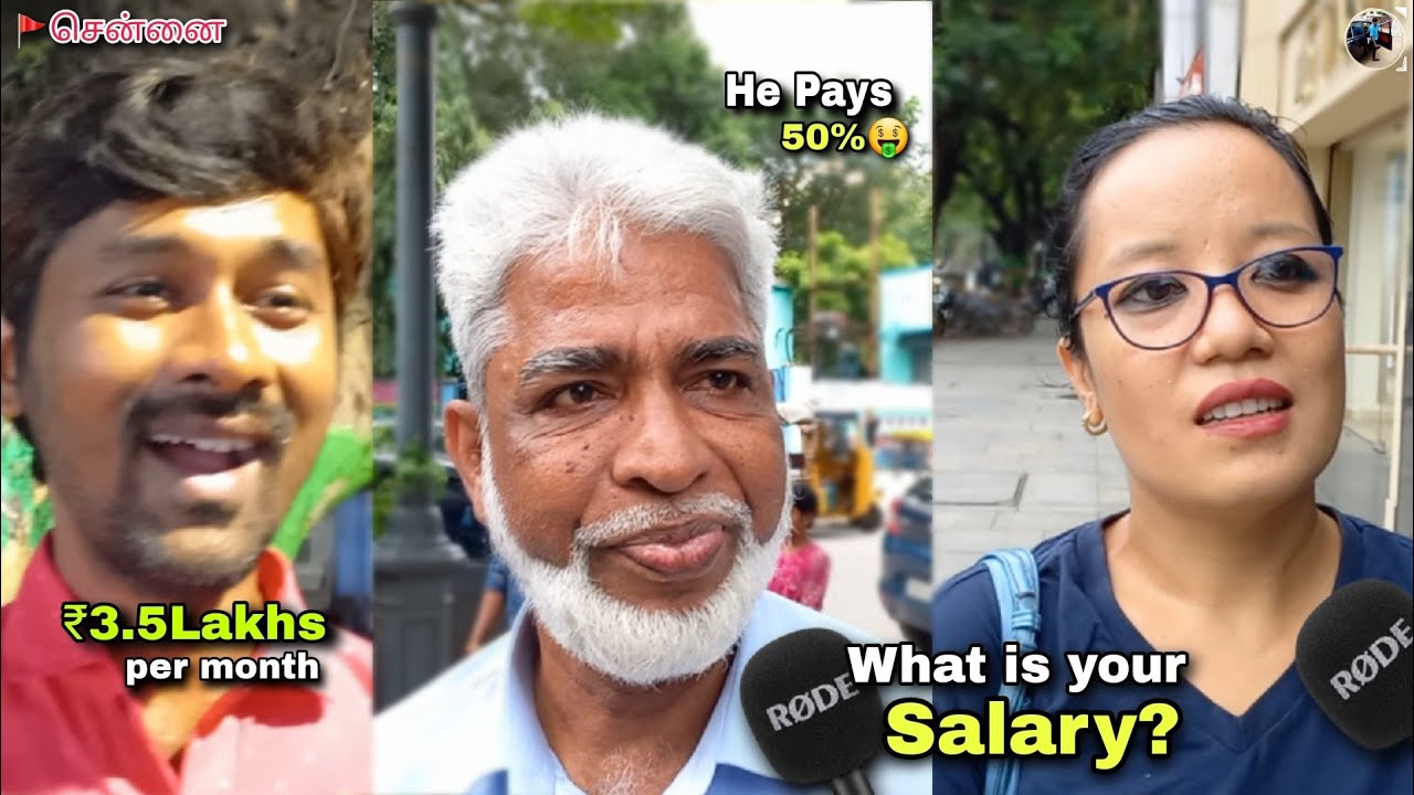 How Much Do You Pay For Rent? Chennai | Tamil | Street Interview