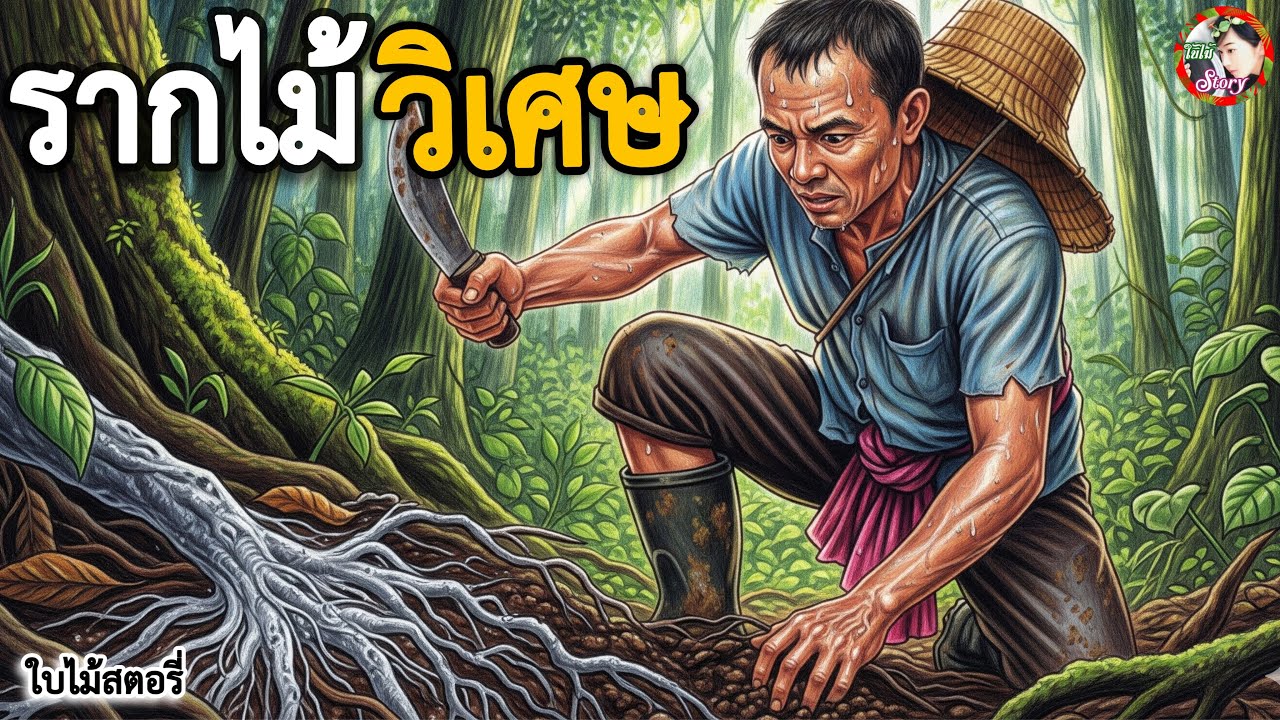 นิทาน : รากไม้วิเศษ | นิทานก่อนนอน | ใบไม้ Story
