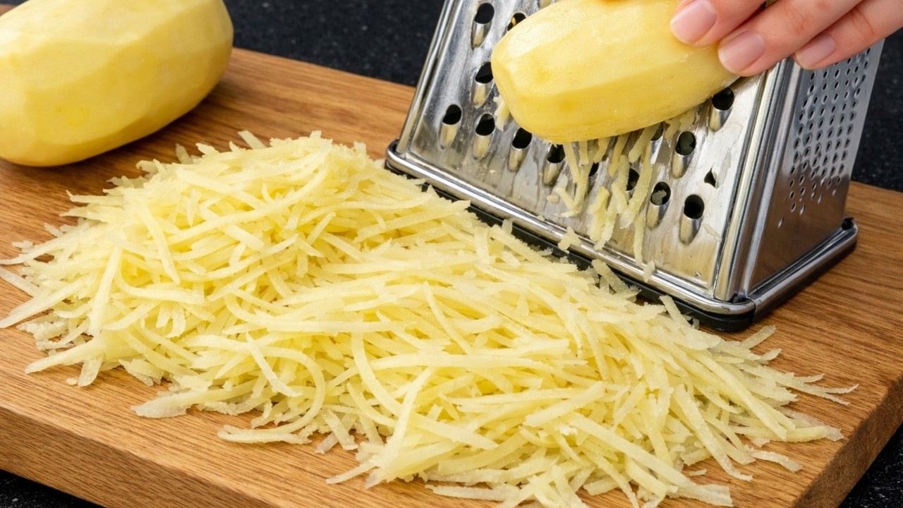 Es ist so lecker, dass ich es fast jeden Tag zubereite! Haben Sie Kartoffeln und 3 Eier?!