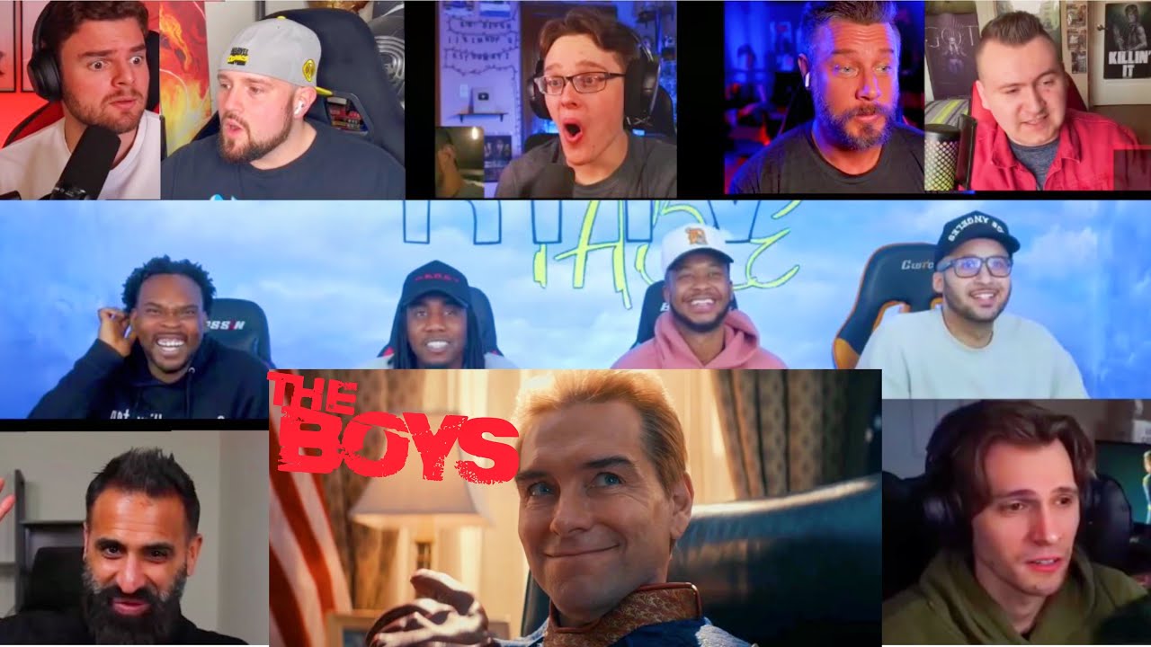 THE BOYS SEASON 5 Official Trailer Reactions | MASHUP REACTION