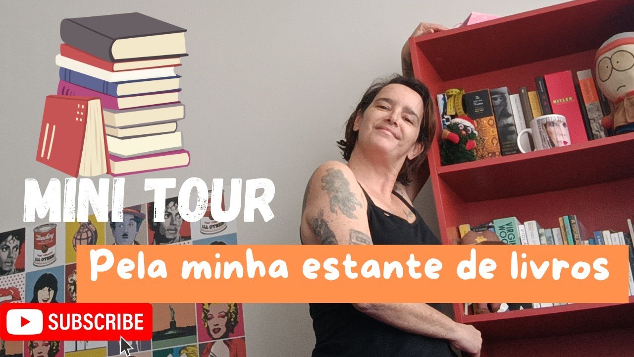 PAREM! | Conheçam minha Estante de Livros🥰