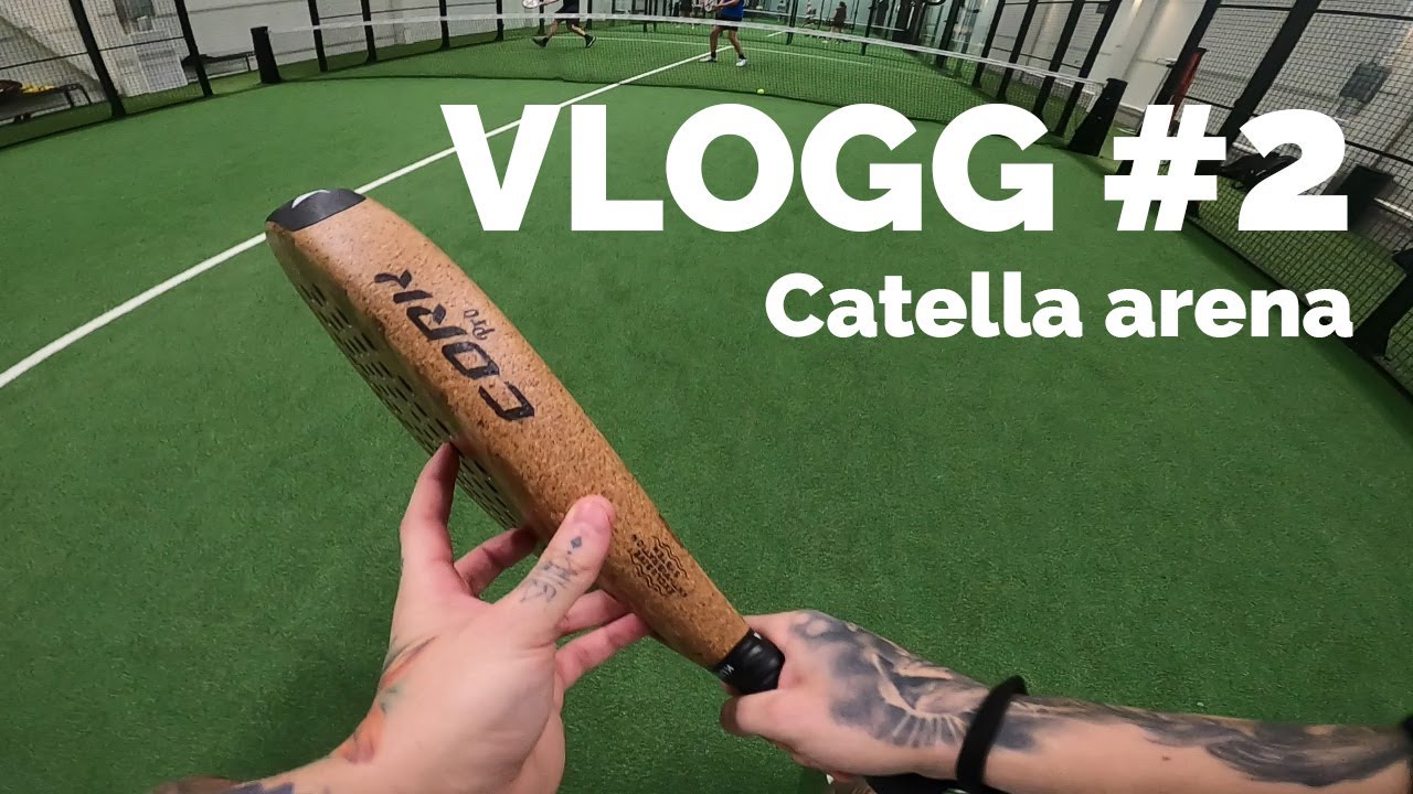 #Padelvlogg2 Besöker Catella arena i danderyd för härligt lir!