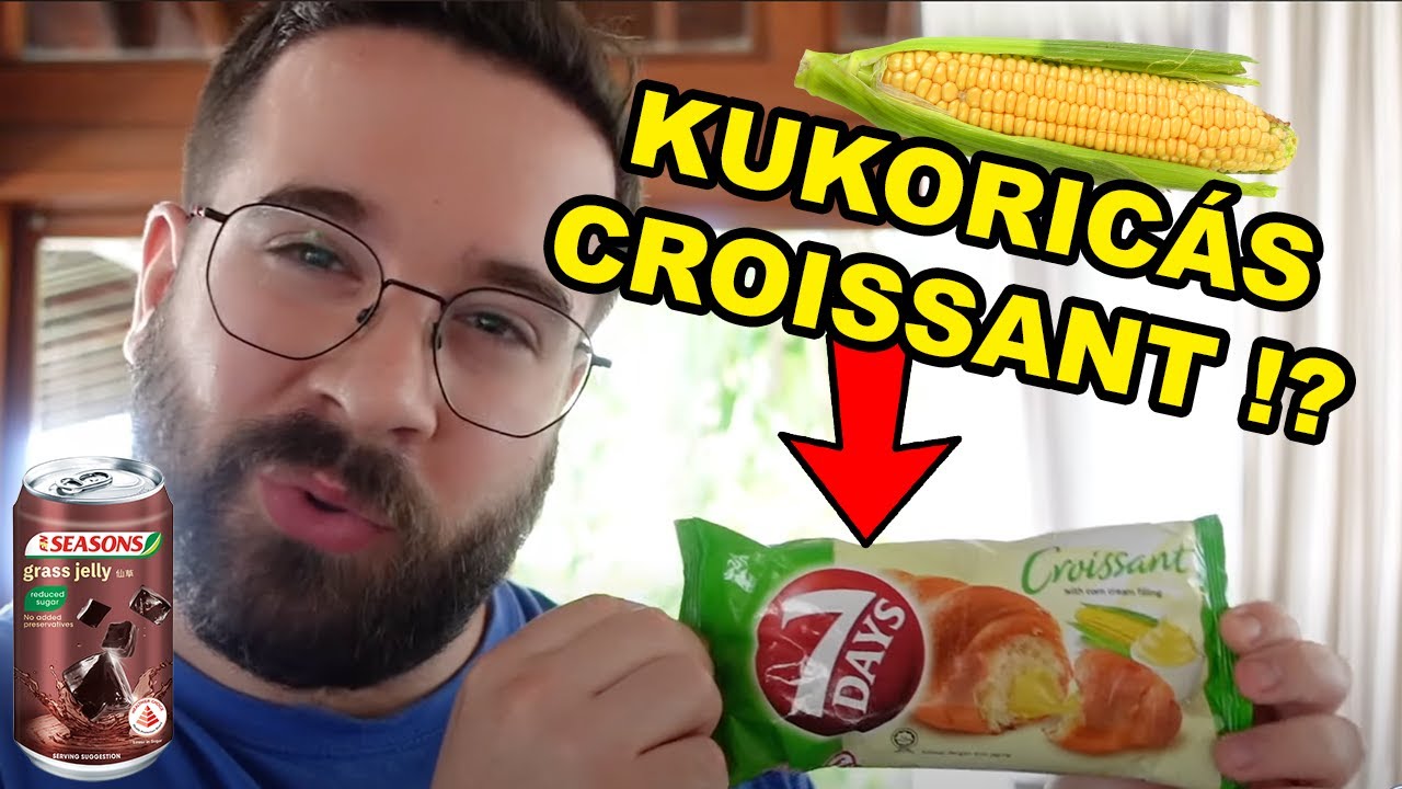 KUKORIC&Aacute;S CROISSANT 🥐 &eacute;s FŰ ZSEL&Eacute;S innival&oacute; | EGY&Uuml;NK ! Mal&aacute;j &eacute;dess&eacute;geket