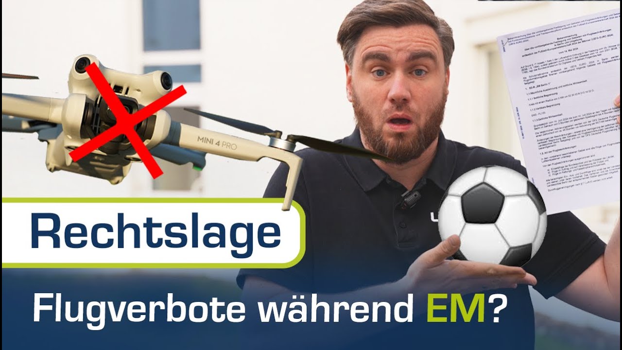 Hier dürft ihr während der EM nicht fliegen! | Rechtslage-Info