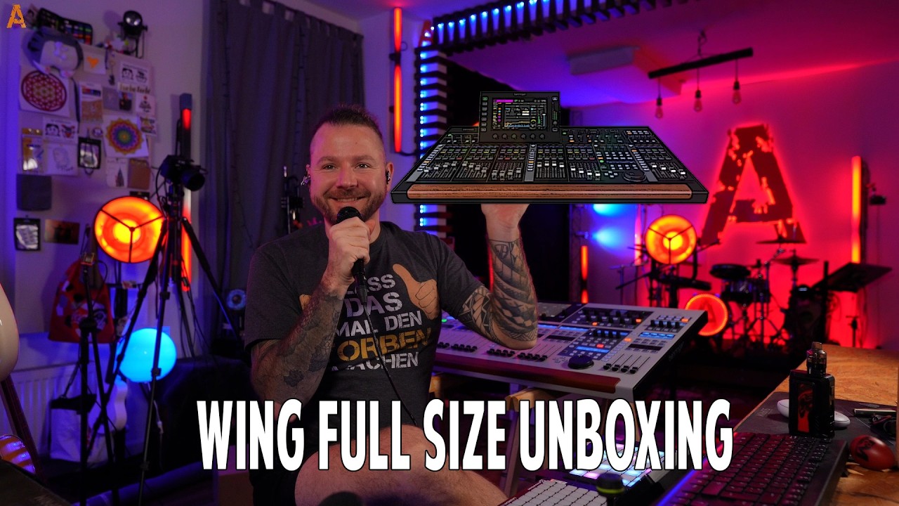 Behringer WING Full Size unboxing