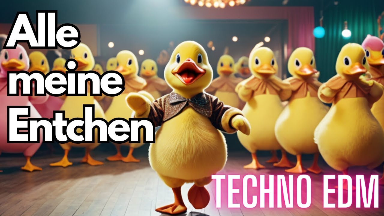 Alle meine Entchen - Techno / EDM remix - dance music