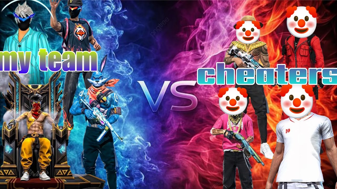 cs custom montage witch cheater🤡 team full video #freefire #sonvani gaming