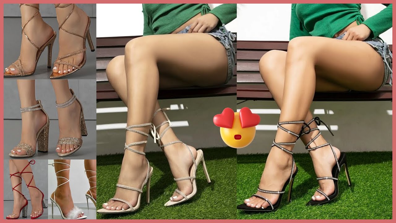 Sandalias 💋 Estilosas de tacón  alto | diferentes propuestas para tus 😍 Oufits | SHEIN. 💋 😍