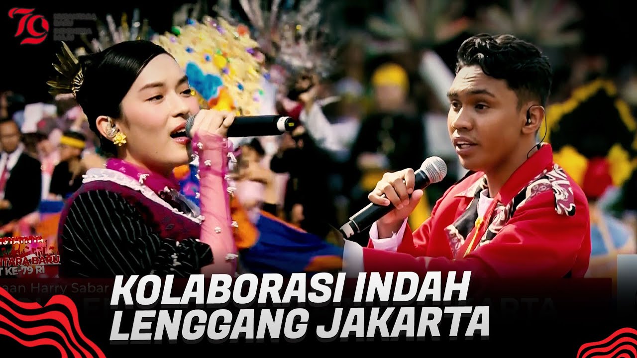 Shanna Shannon & Johnime Ferdian - Lenggang Jakarta | DAHSYATNYA NUSANTARA BARU HUT KE 79 RI