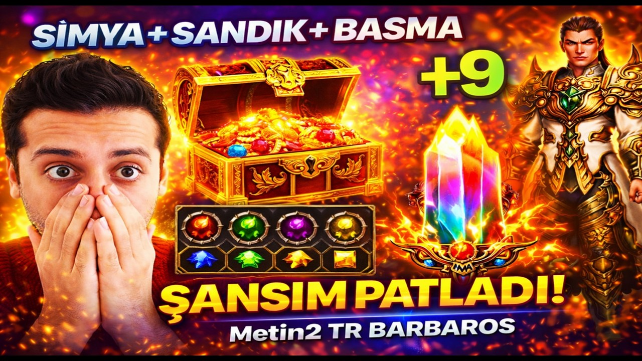 SİMYA BENİ ZENGİN YAPTI! KUŞAK + BASMA BERABER METİN2 TR BARBAROS