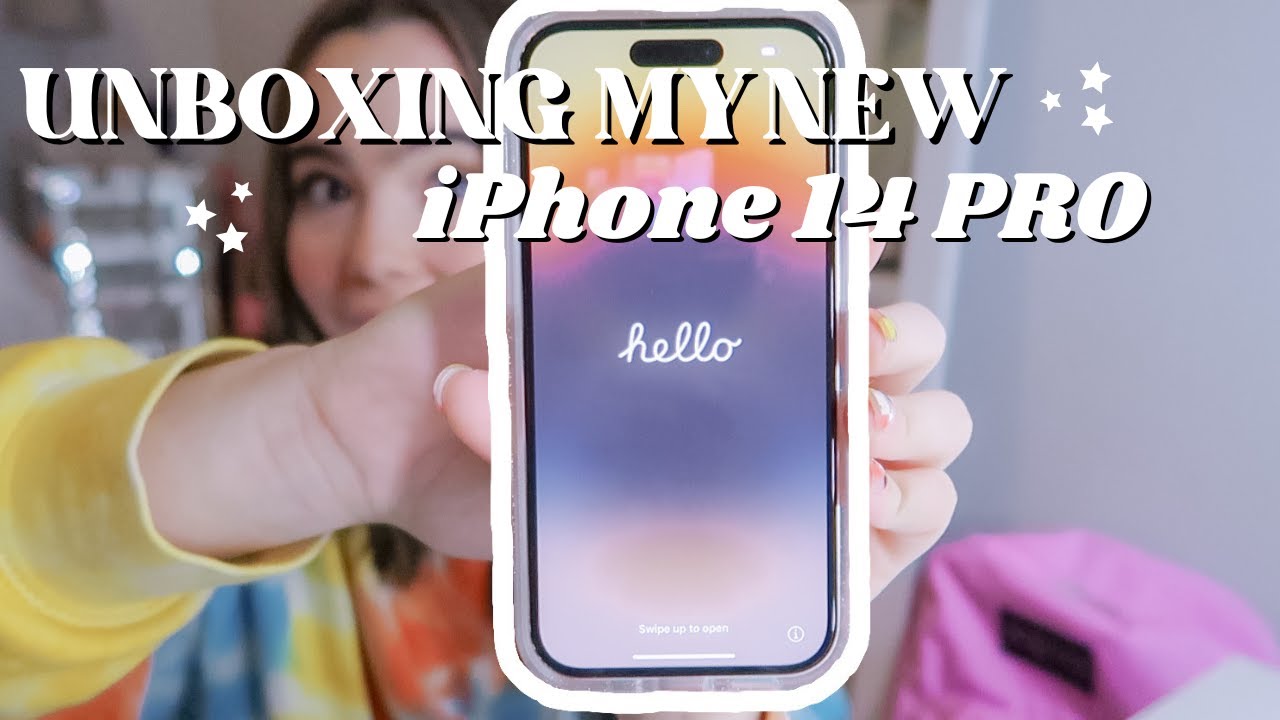 Распаковка iPhone 14 PRO GOLD  *эстетика*