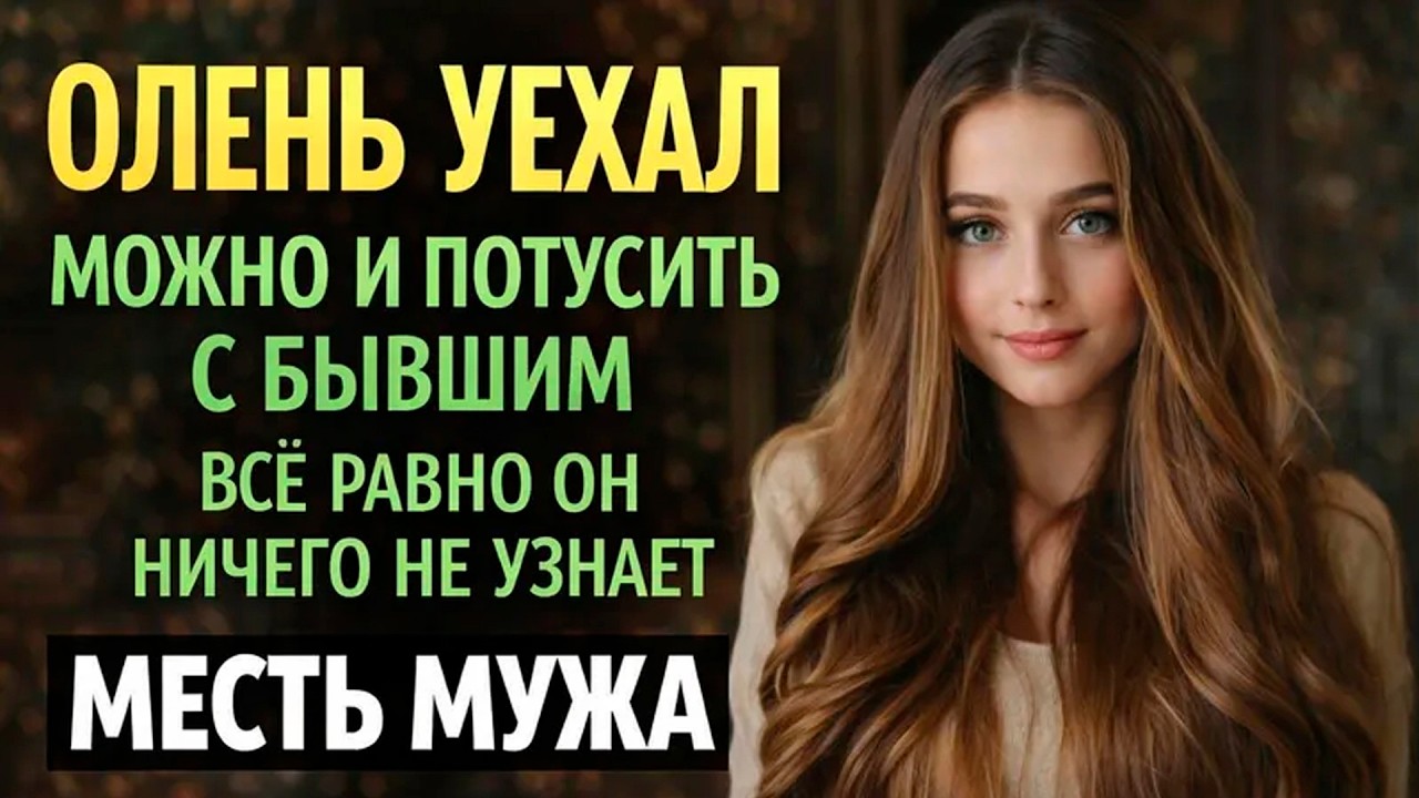 ОЛЕНЬ УЕХАЛ МОЖНО И ПОТУСИТЬ С БЫВШИМ I МЕСТЬ МУЖА