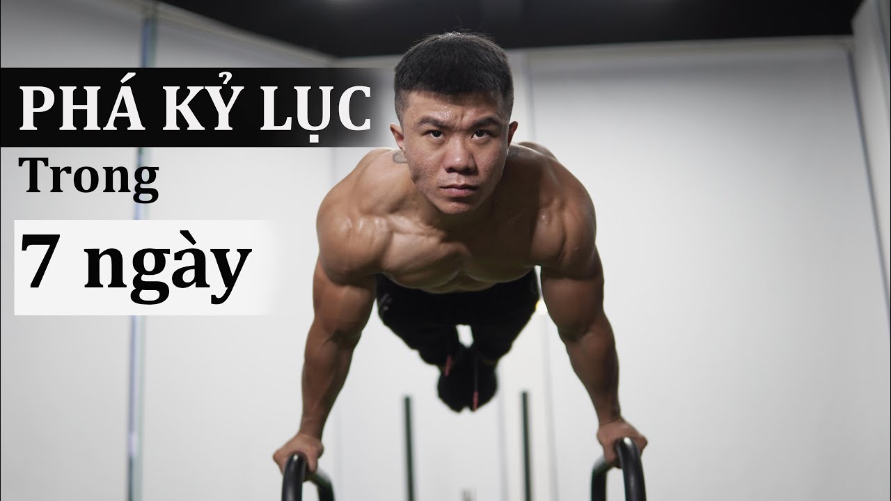 Kết Quả SỬNG SỐT Khi Cố Phá Kỹ Lục Hít Đất Full Planche Trong 7 Ngày || 31 Full Planche Pushup