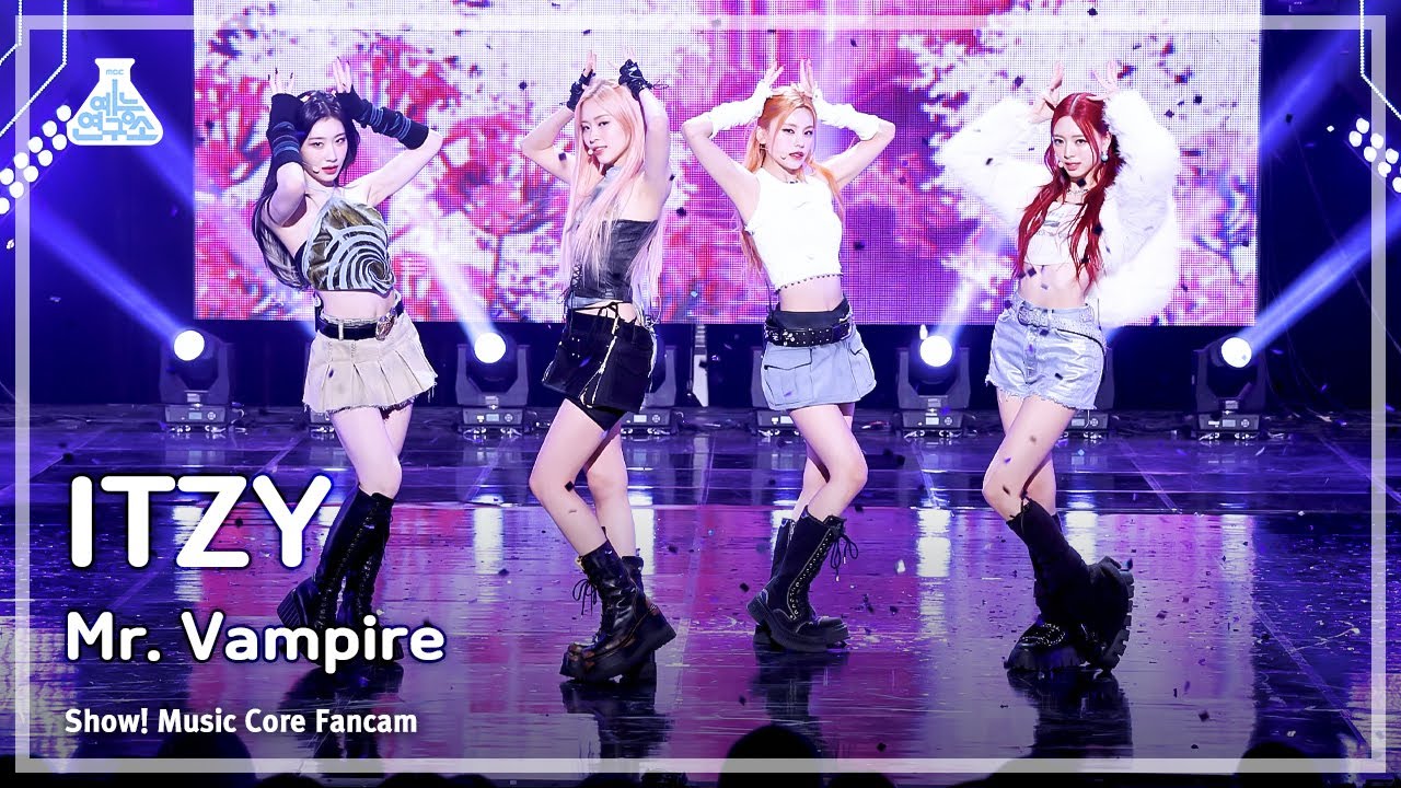 [예능연구소] ITZY - MR. VAMPIRE(있지 – 미스터 뱀파이어) FanCam | Show! MusicCore | MBC240127방송