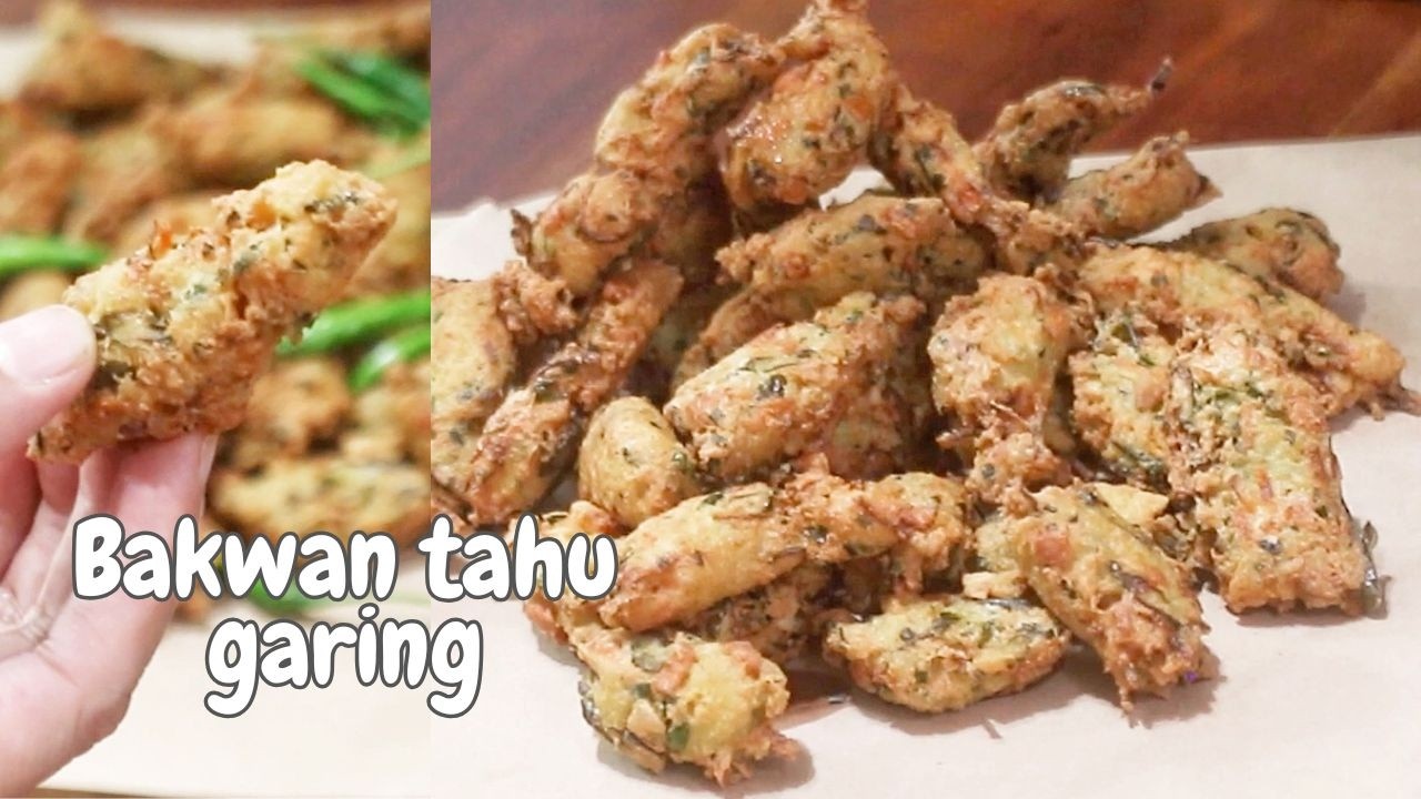 Punya tahu di rumah, dibuat bakwan garing aja, sedap banget dinikmati hangat dengan rawit